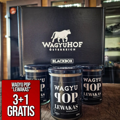 Wagyu POP Rinderleberkäse (100% Rindfleisch) 3+1 Gratis