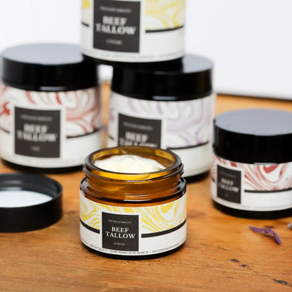Beef Tallow für rissigen Haut