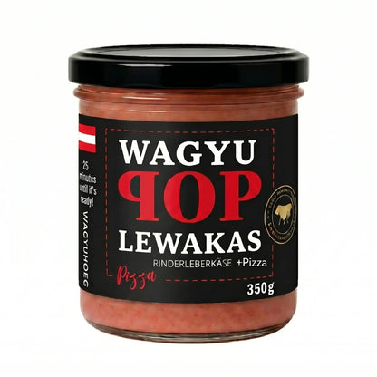 Wagyu POP Rinder-Pizzaleberkäse (100% Rindfleisch) 3+1 Gratis