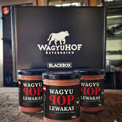 Wagyu POP Rinder-Pizzaleberkäse (100% Rindfleisch)