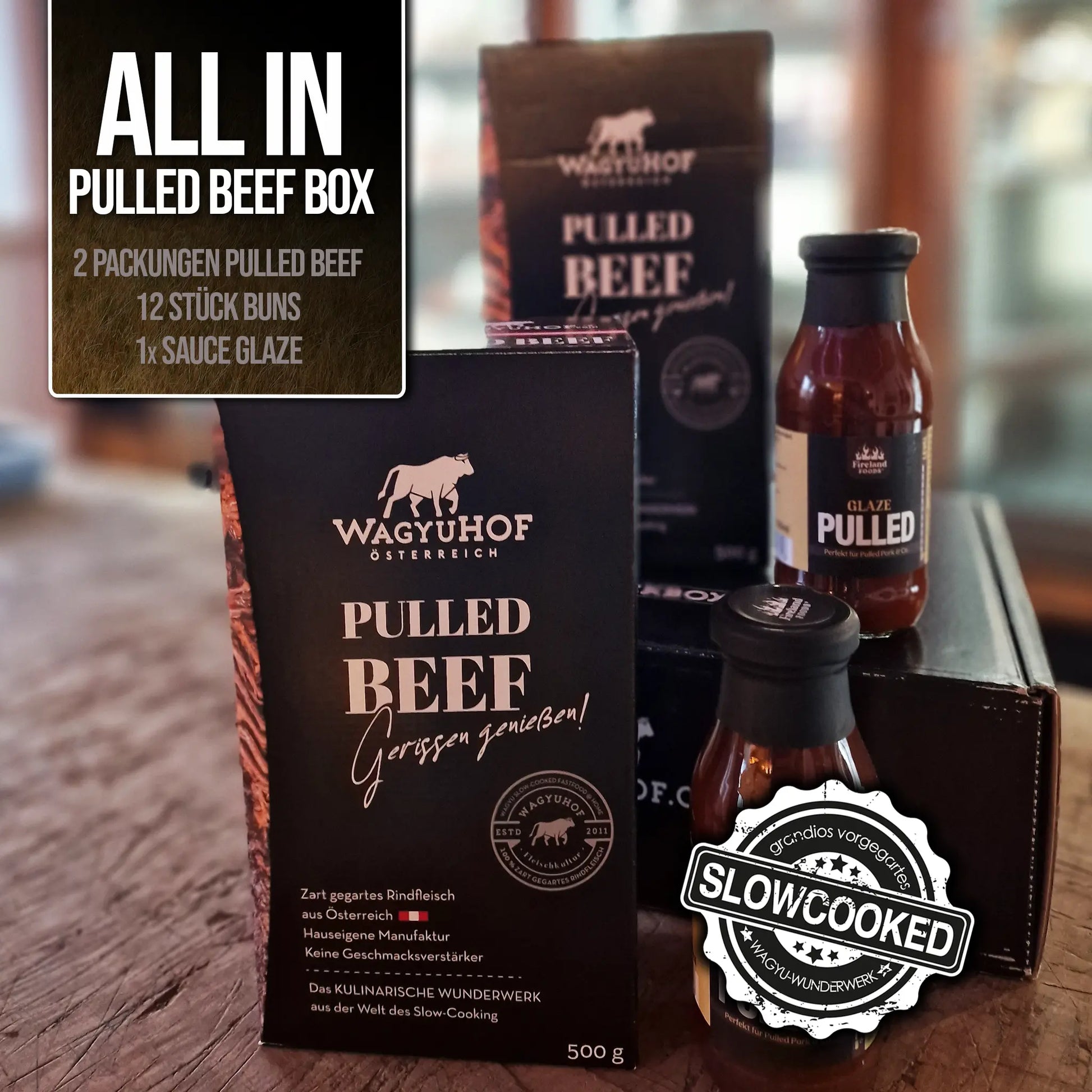 Wagyu All In Pulled Beef Box