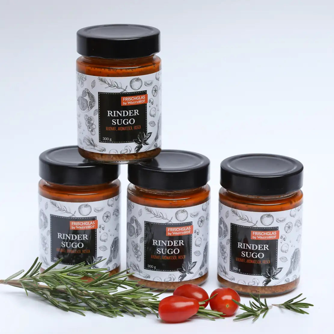 Wagyu Frischglas Sugo 3+1