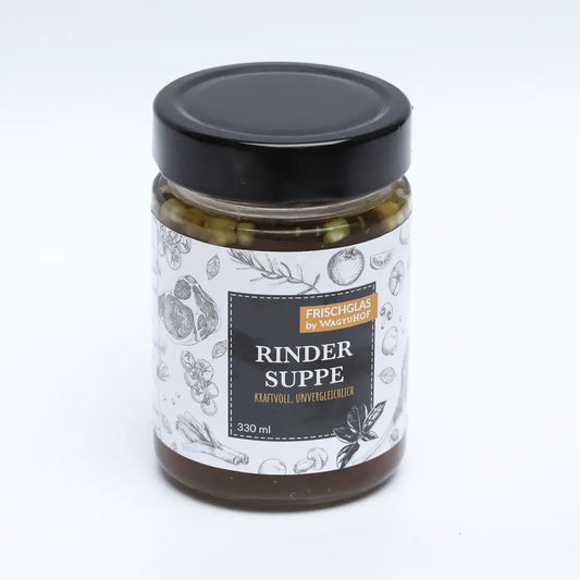 Wagyu Frischglas Suppe